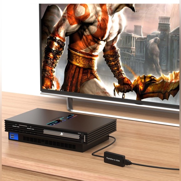 Azduou PS2 to HDMI Adapter PS2 HDMI Cable PS2 to HDMI Converter Support HDMI - Picture 3 of 7